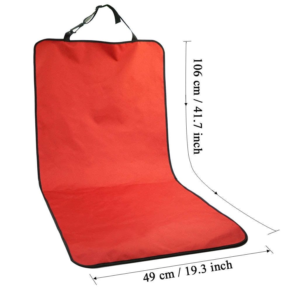 Waterproof Pet Seat Cover: Rear Car Protector for Cats and Dogs